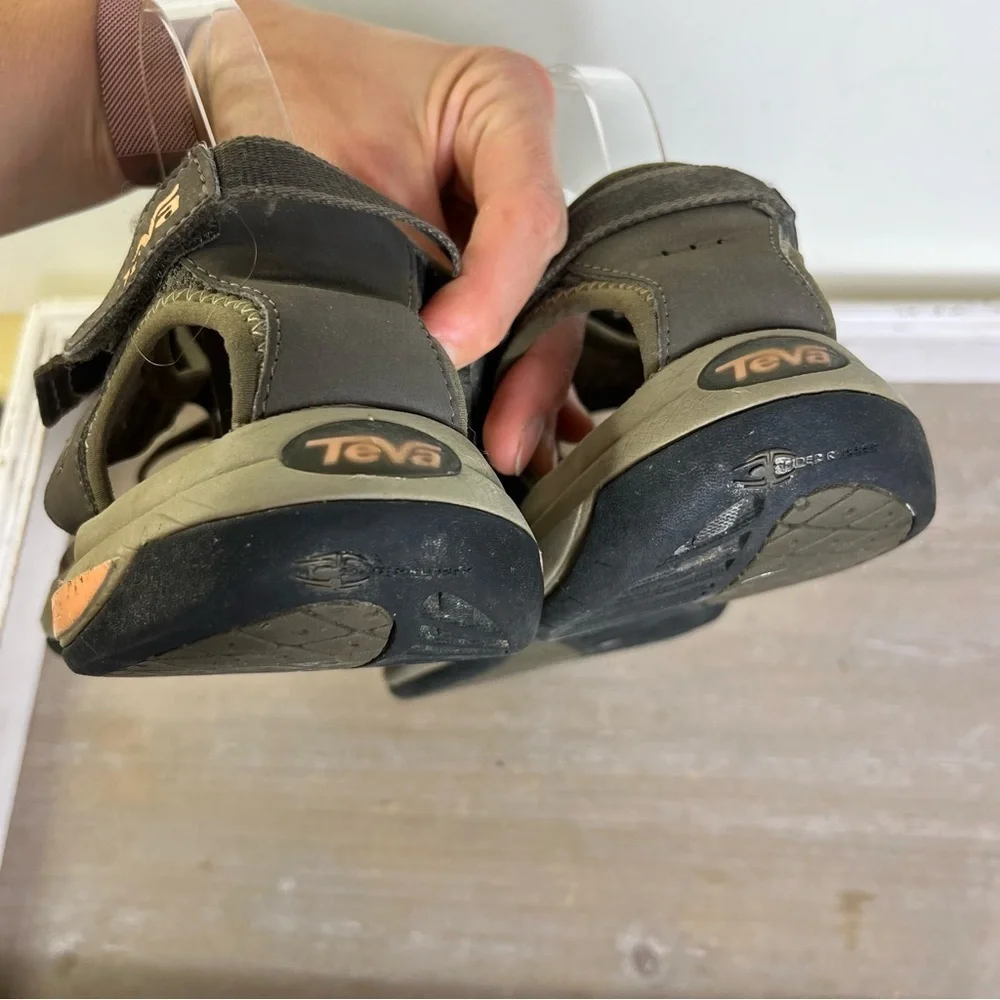 Teva Ewaso Sport Sandals Gray Mesh | Women’s 10.5